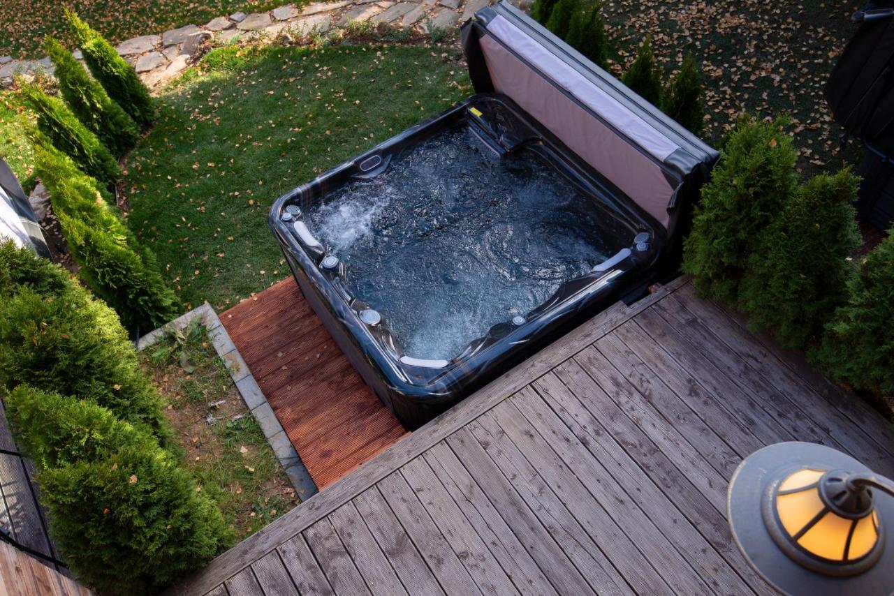 Pinus Villas Lodge With Private Jacuzzi & Phyto-Sauna Retreat Zheleznitsa Buitenkant foto