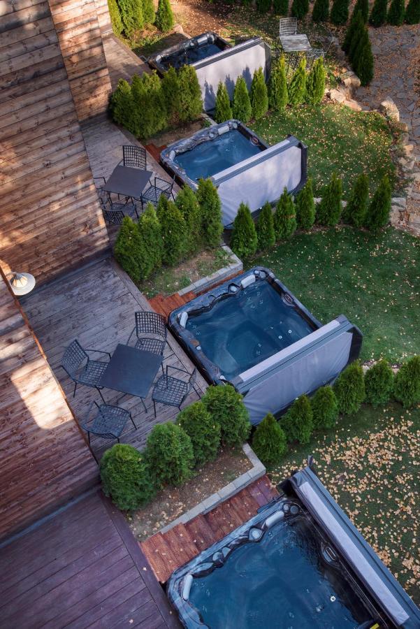 Pinus Villas Lodge With Private Jacuzzi & Phyto-Sauna Retreat Zheleznitsa Buitenkant foto
