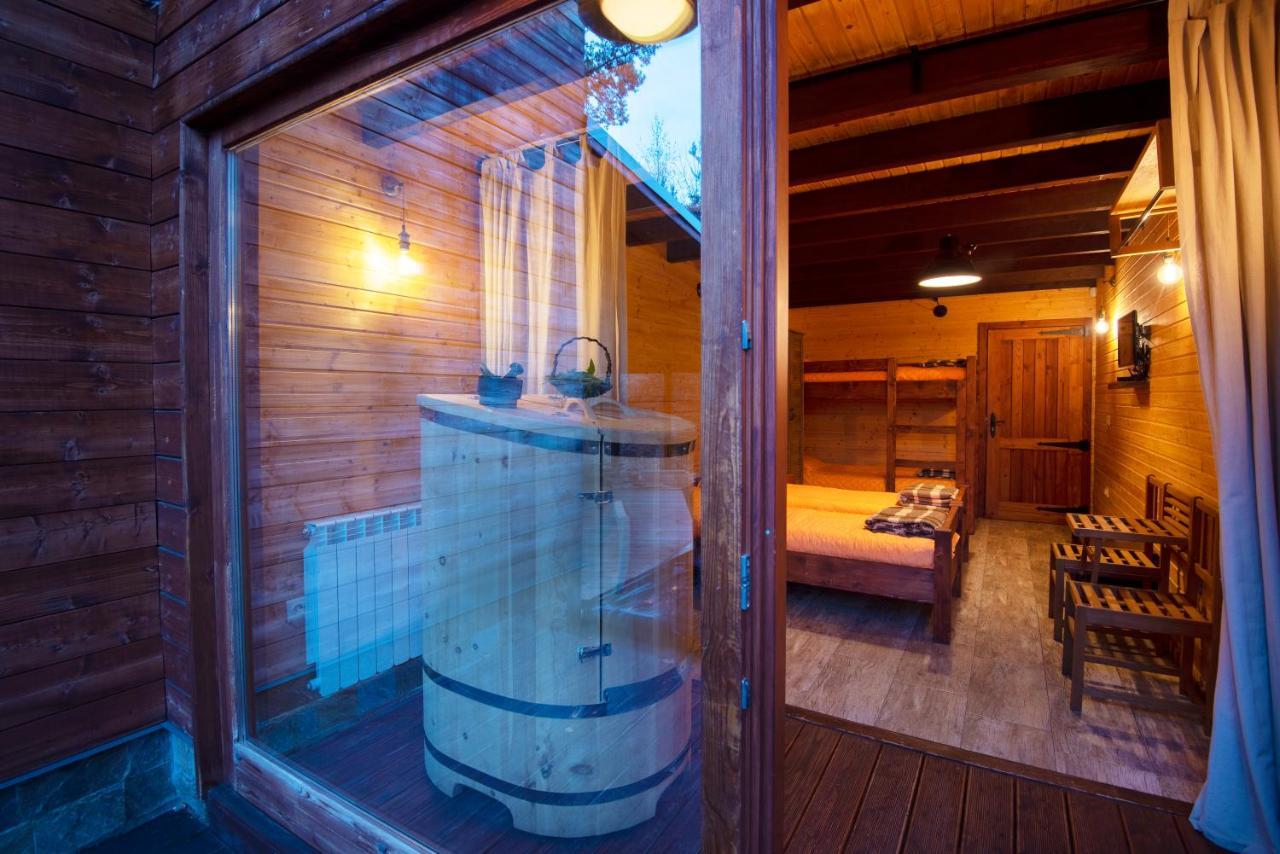 Pinus Villas Lodge With Private Jacuzzi & Phyto-Sauna Retreat Zheleznitsa Buitenkant foto