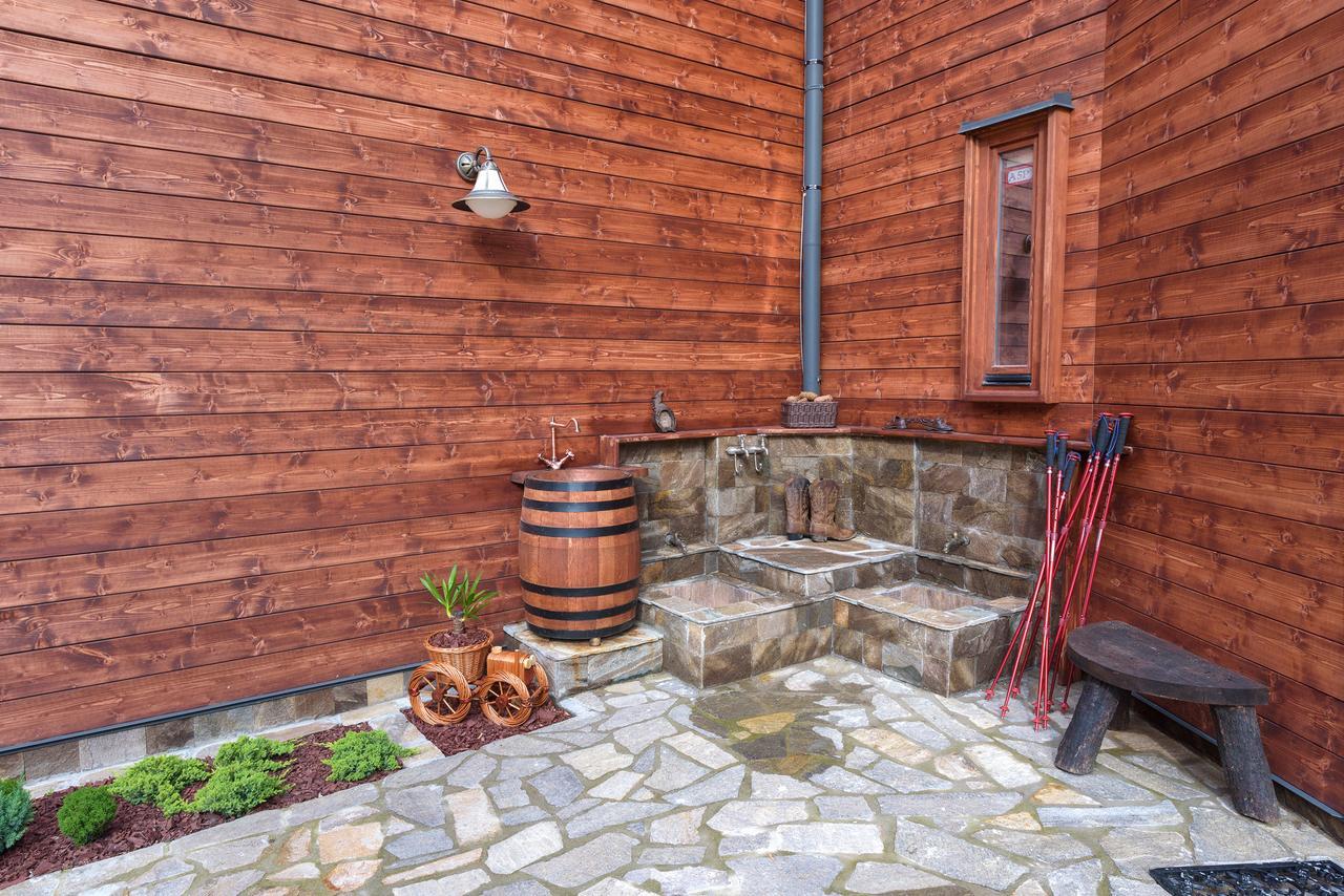 Pinus Villas Lodge With Private Jacuzzi & Phyto-Sauna Retreat Zheleznitsa Buitenkant foto