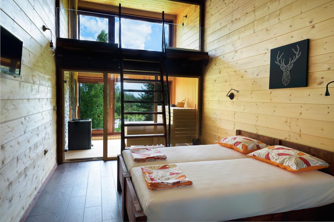 Pinus Villas Lodge With Private Jacuzzi & Phyto-Sauna Retreat Zheleznitsa Buitenkant foto